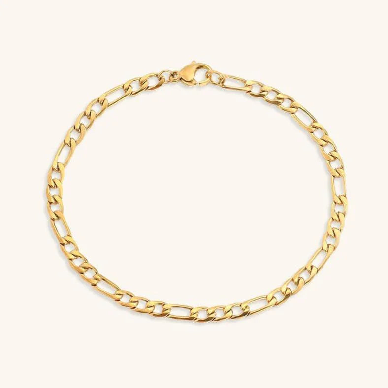 Saturn Goldkettenarmband