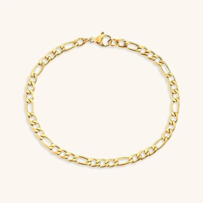 Saturn Goldkettenarmband