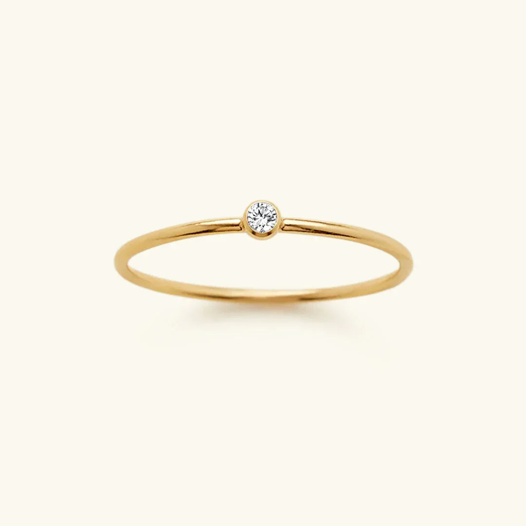 Amelia Geburtsstein Stapelring
