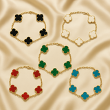 Kleeblatt-Armband, 6er-Pack