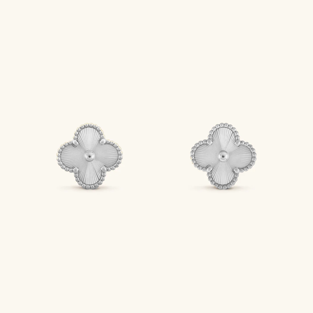 Clover | Goldene Ohrringe