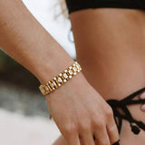 Guld Klockarmband Armband