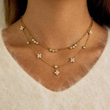 Fortune Diamond Clover -kaulakoru