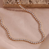 Isolde Diamant Tennishalsband
