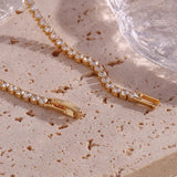 Isolde Diamant Tennishalsband