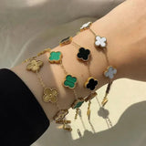 Kleeblatt-Armband, 6er-Pack