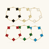 Kleeblatt-Armband, 6er-Pack