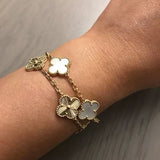 Kleeblatt-Armband, 6er-Pack