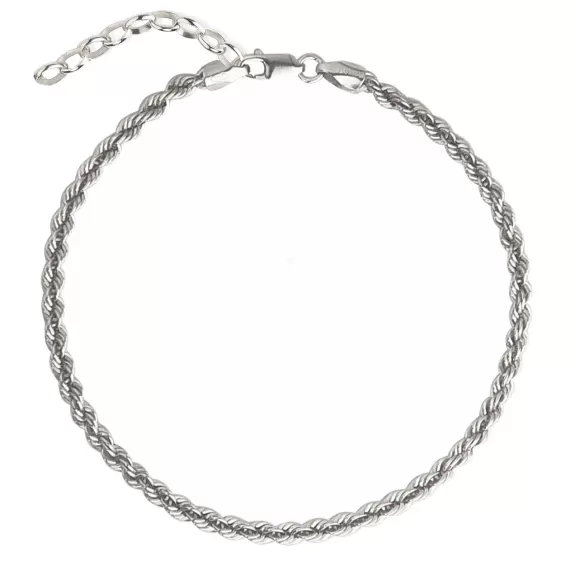 Jeberg Jewellery Armband Robin Chunky, Silber