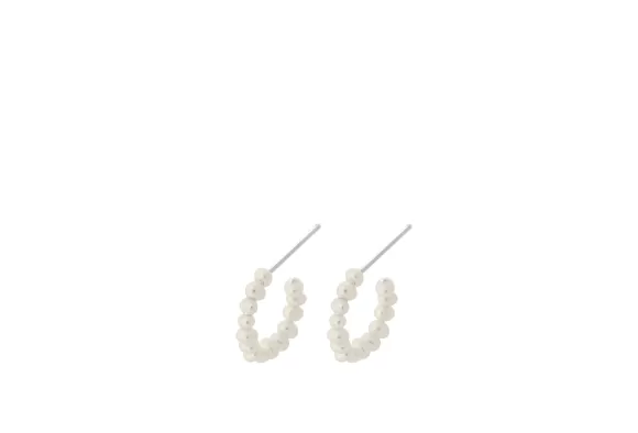 Pernille Corydon Creolen Ocean Treasure Hoops, Silber