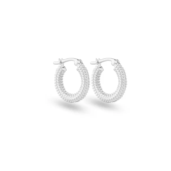 Jeberg Jewellery Creolen Statement, Silber