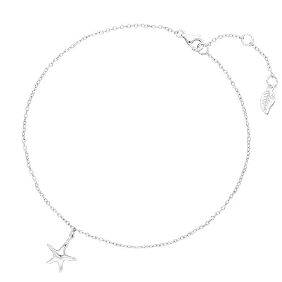 Leaf Fu Kette Starfish, Silber