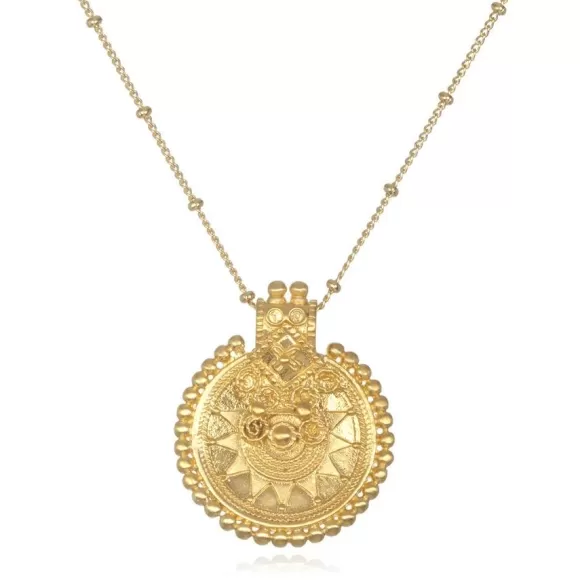 Satya Jewelry Kette Gold Mandala, Vergoldet