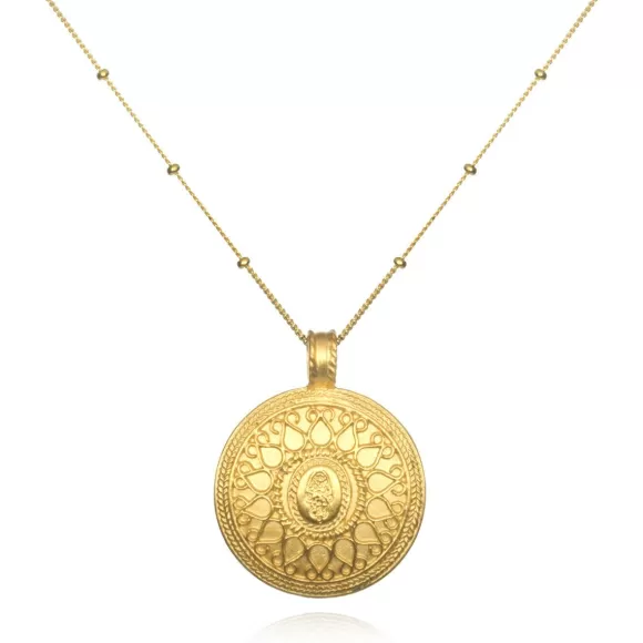 Satya Jewelry Kette In The Now Gold Hamsa, Vergoldet