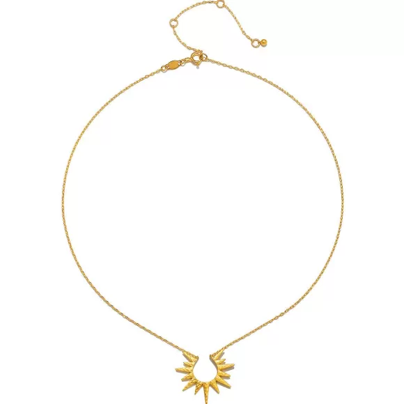 Satya Jewelry Kette Incandescent Glow Gold Starburst, Vergoldet