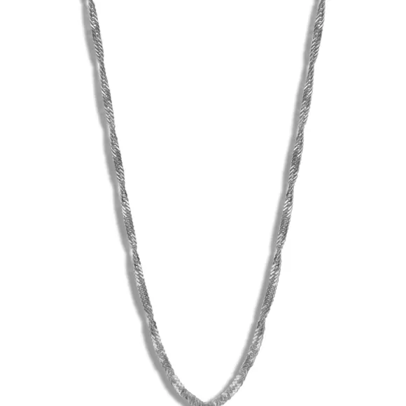 Jeberg Jewellery Kette Lila, Silber