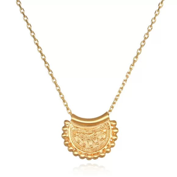 Satya Jewelry Kette Mini Mandala, Vergoldet