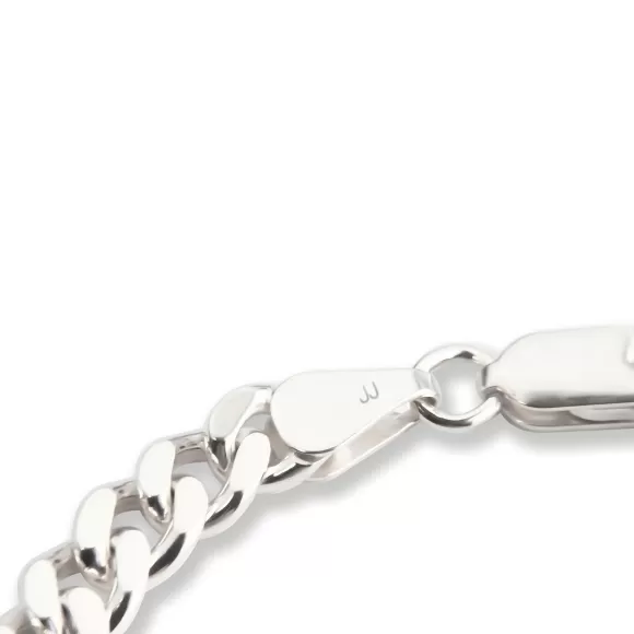 Jeberg Jewellery Kette Saga 3 Mm Panzer, Silber