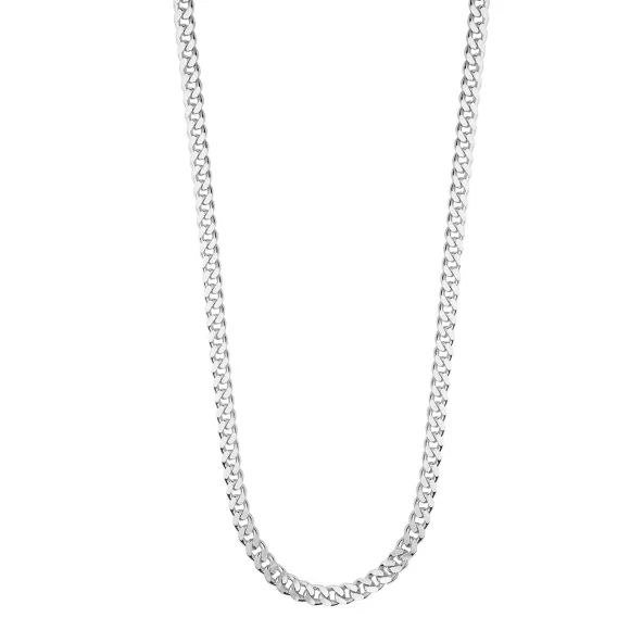 Jeberg Jewellery Kette Saga 5 Mm Panzer, Silber