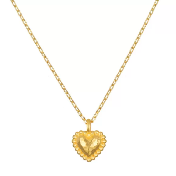 Satya Jewelry Kette True Heart Pendant, Vergoldet