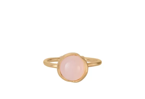 Pernille Corydon Ring Aura Rose, Vergoldet