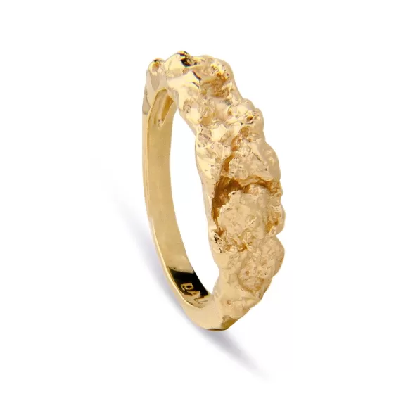 Jeberg Jewellery Ring I Am Gold, Vergoldet