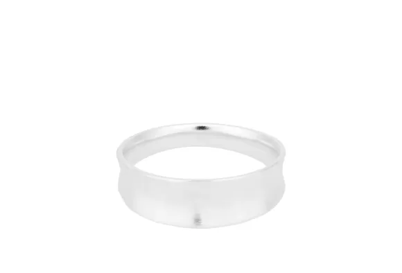 Pernille Corydon Ring Midi Saga, Silber