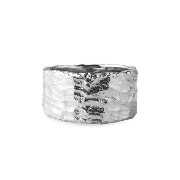 Jeberg Jewellery Ring Piece Of The Moon, Silber