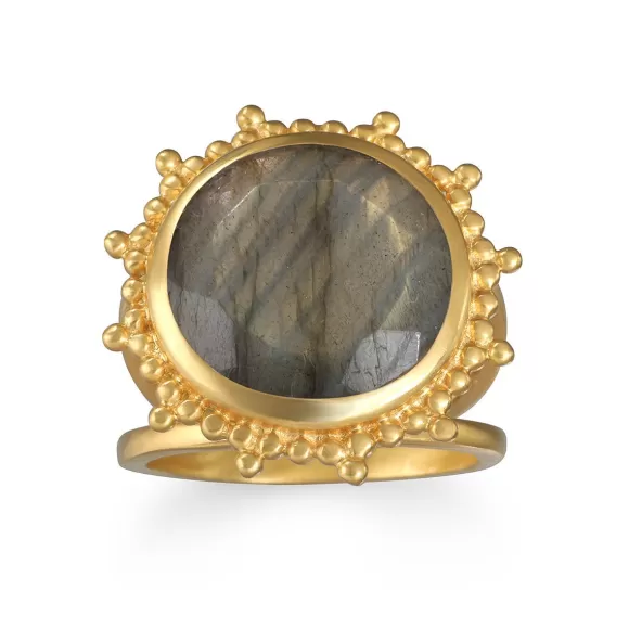 Satya Jewelry Ring Pursue Your Truth, Vergoldet